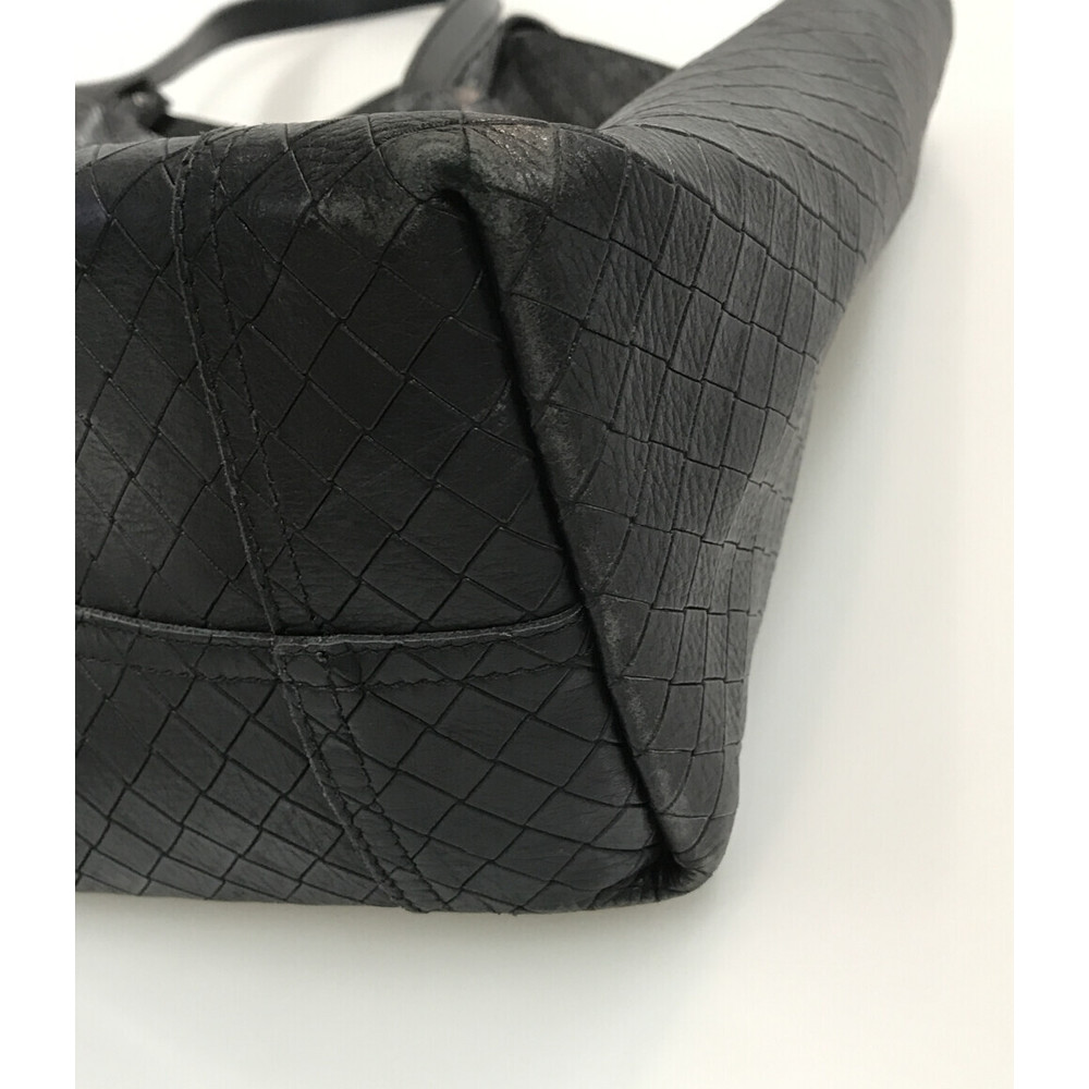 Bottega Veneta Intrecciato Leather Business Bag Black - Picture 8 of 8